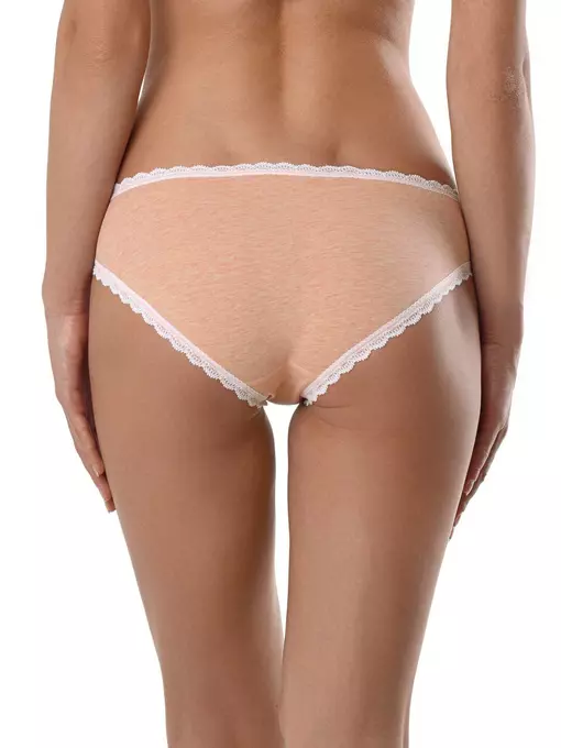 Трусы женские conte "бикини" vintage lb 779 (в коробке) peach-white, 17С-464ТСП, 90/XS, CONTE ELEGANT,  - 2