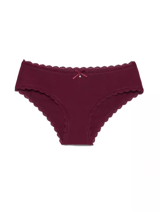 Трусы женские хипстер secret charm conte lhp 988 bordo, 18С-774ТСП, 90/XS, CONTE ELEGANT,  - 3