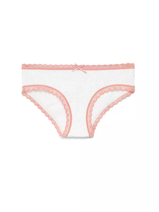 Трусы женские "бикини" lazy days conte lb 1003 (в коробке) white-dusty rose, 18С-791ТСП, 94/S, CONTE ELEGANT,  - 3