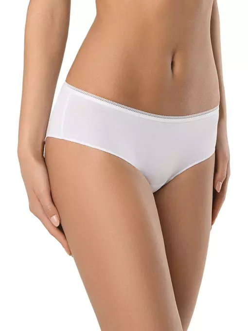 Трусы женские "хипстер" basic collection lhp 2003 (на вешалке) white, 19С-991ТСП, 102/L, CONTE ELEGANT,  - 1