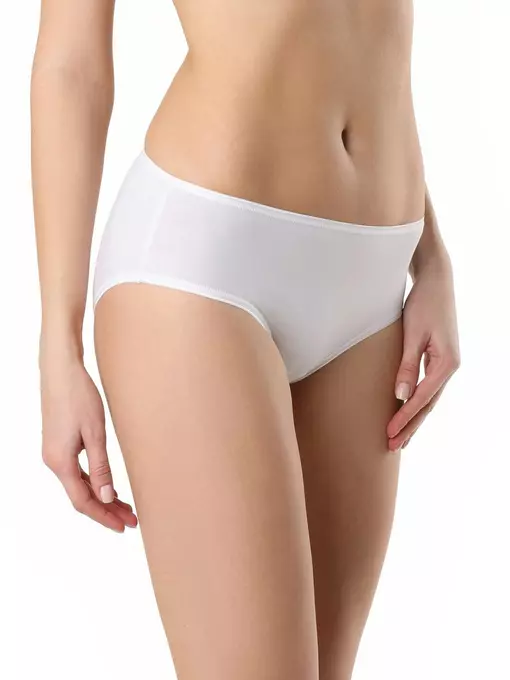 Трусики женские "слип" средней посадки basic collection lb 2014 (в коробке) white, 20С-1054ТСП, 110/XXL, CONTE ELEGANT,  - 1