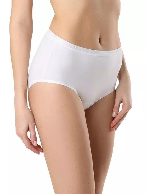 Трусики женские "бикини" высокой посадки basic collection lb 2016 (в коробке) white, 20С-1056ТСП, 102/L, CONTE ELEGANT,  - 1