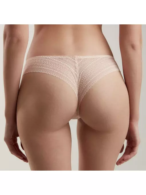 Трусы женские "танга" со средней линией талии vintage rp6072 миндаль, 20С-0018КСП, 94/S, CONTE ELEGANT,  - 2