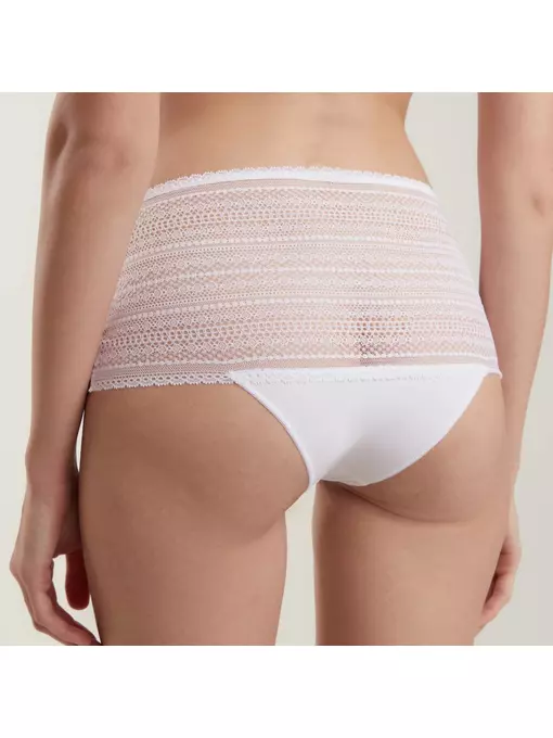 Трусы женские "брифы" с высокой линией талии vintage rp1073 белый, 20С-0019КСП, 90/XS, CONTE ELEGANT,  - 2
