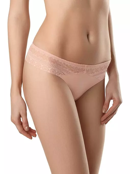 Трусы женские conte "стринг" macramer art lst 776 (в коробке) powder pink, , 94/S, CONTE ELEGANT, - 1