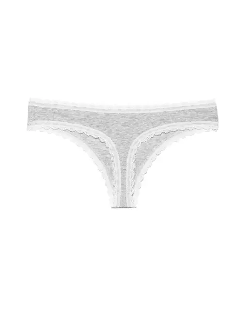 Трусы женские conte "стринг" vintage lst 780 (в коробке) grey-white, 17С-465ТСП, 94/S, CONTE ELEGANT,  - 4