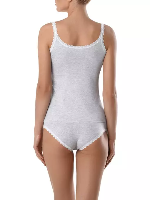 Топ женский vintage lt 777 grey-white, 17С-462ТСП, 170-84/XS, CONTE ELEGANT,  - 2