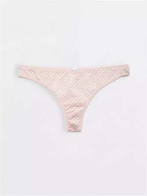 Трусы женские conte "стринг" mosaique rp5038 камея набивной, 17С-0004КСП, 90/XS, CONTE ELEGANT,  - 3