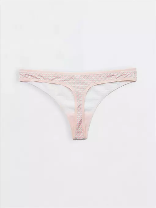 Трусы женские conte "стринг" mosaique rp5038 камея набивной, 17С-0004КСП, 90/XS, CONTE ELEGANT,  - 4