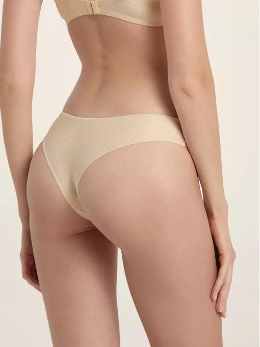 Трусы женские conte "танга" voyage rp6051 пудра, 18С-0031КСП, 90/XS, CONTE ELEGANT,  - 3