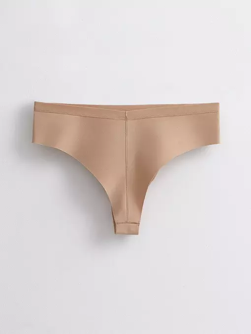 Хлопковые женские трусы «танга» assorti rp6107 телесный, 20С-0041КСП, 98/M, CONTE ELEGANT,  - 4