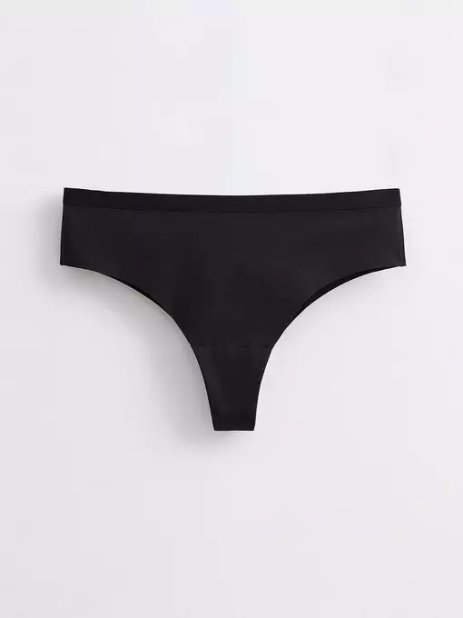 Хлопковые женские трусы «танга» assorti rp6107 черный, 20С-0041КСП, 94/S, CONTE ELEGANT,  - 3