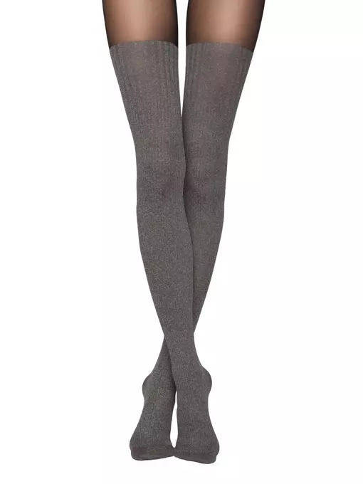 Колготки женские conte demi grey-grafit, , 2, CONTE ELEGANT, - 2