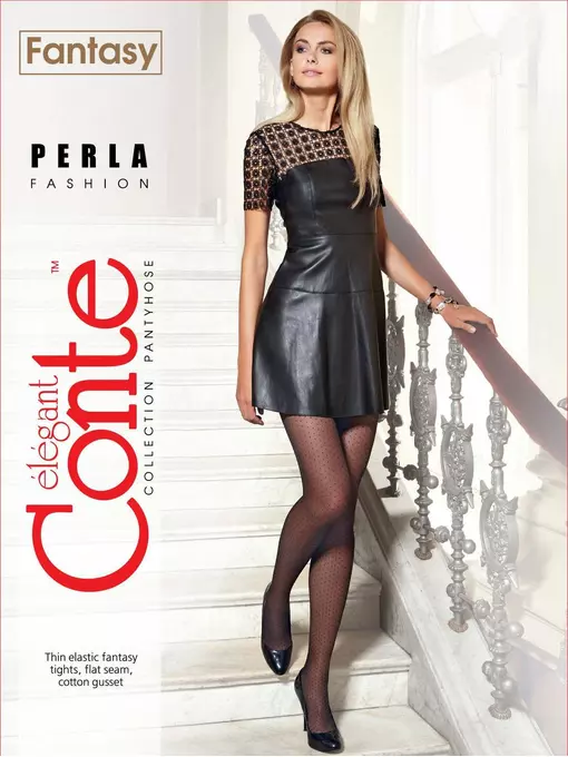 Колготки женские conte perla, 8С-67СП, 2, CONTE ELEGANT,  - 1
