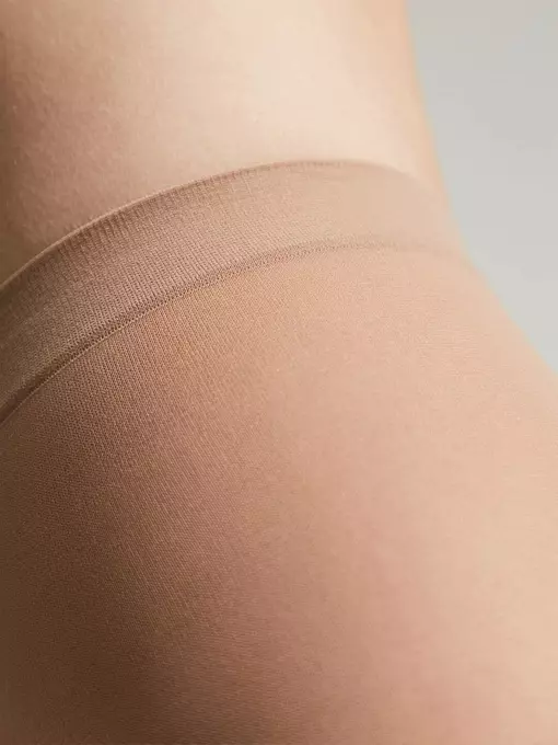 Матовые прозрачные колготки ideal 20 den beige, 16С-29СП, 3, CONTE ELEGANT,  - 4