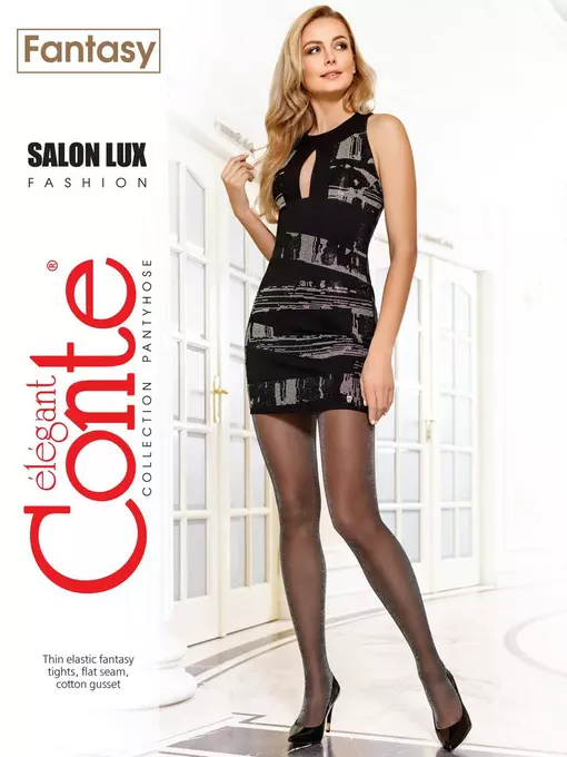 Колготки женские conte salon lux, 18С-66СП, 2, CONTE ELEGANT,  - 1