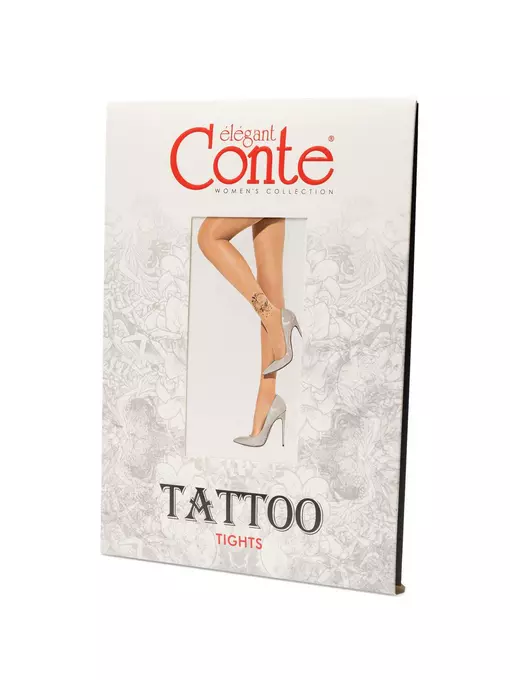 Колготки tattoo conte moon art 004 bronz, 20С-17СП, 3, CONTE ELEGANT,  - 1