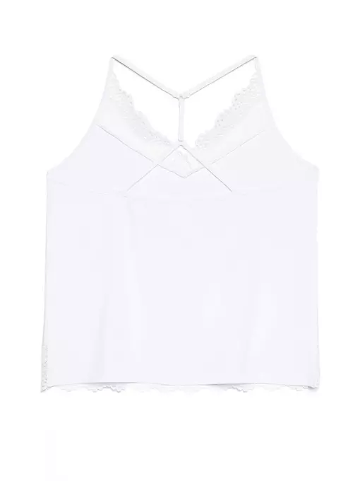 Топ женский из бамбукового полотна с кружевом comfort loungewear comfort loungewear lhw 989, 19С-777ТСП, 170-84/XS, CONTE ELEGANT,  - 2