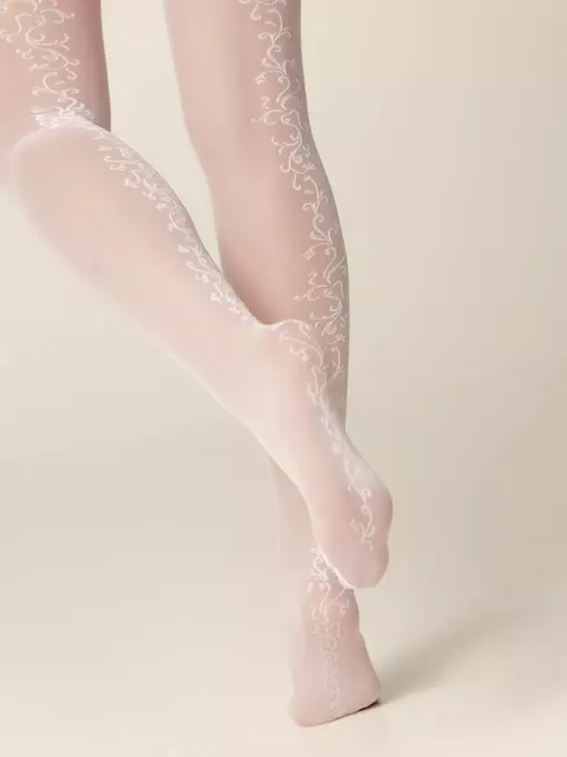 Колготки женские свадебные fantasy glory panna, 15С-54СП, 3, CONTE ELEGANT,  - 2