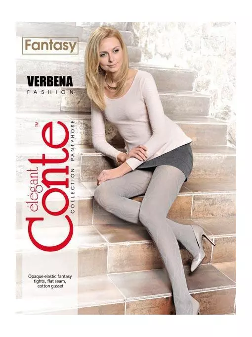 Колготки женские conte verbena nero, 14С-99СП, 2, CONTE ELEGANT,  - 2