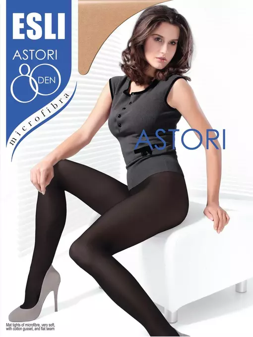 Колготки женские esli astori 80, 8С-40СПЕ, 4, ESLI,  - 1