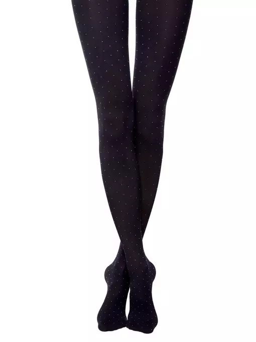 Фантазийные колготки с рисунком "точки" point nero, 19С-10СП, 2, CONTE ELEGANT,  - 3
