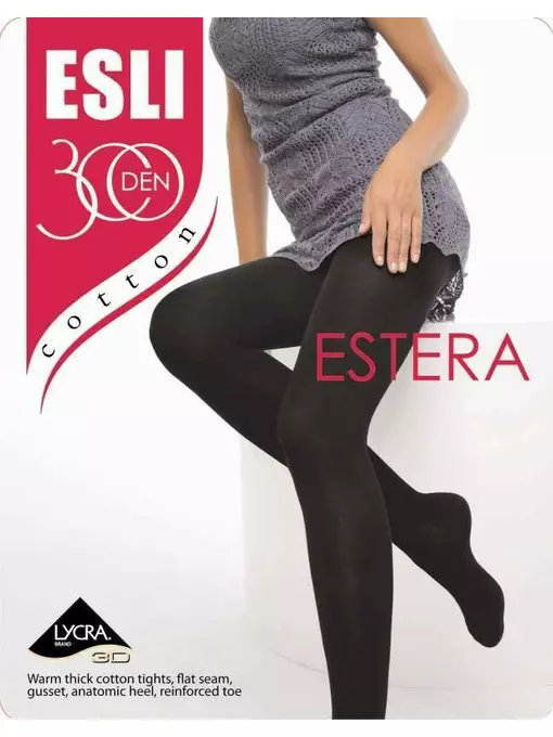 Колготки женские esli estera 300 den, 14С-65СПЕ, 4, ESLI,  - 9