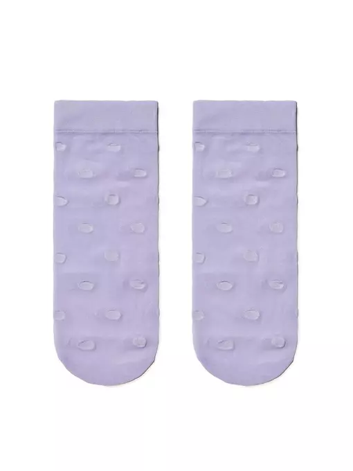 ​носки женские в горошек fantasy 16с-124сп violet, 16С-124СП, 36-39 (23-25), CONTE ELEGANT,  - 2