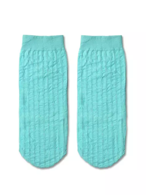 Носки женские conte fantasy в полоску с люрексом turquoise, 19С-25СП, 36-39 (23-25), CONTE ELEGANT,  - 4