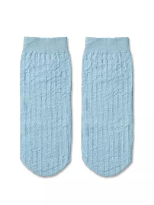 Носки женские conte fantasy в полоску с люрексом light blue, 19С-25СП, 36-39 (23-25), CONTE ELEGANT,  - 4