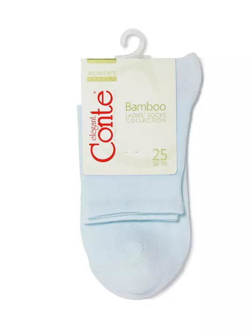 Носки женские conte bamboo 000 светло-голубой, 13С-84СП, 36-37 (23), CONTE ELEGANT,  - 3