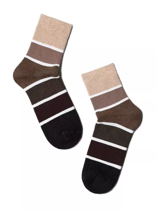 Махровые женские носки comfort 212 шоколадный, 7С-47СП, 36-37 (23), CONTE ELEGANT,  - 2