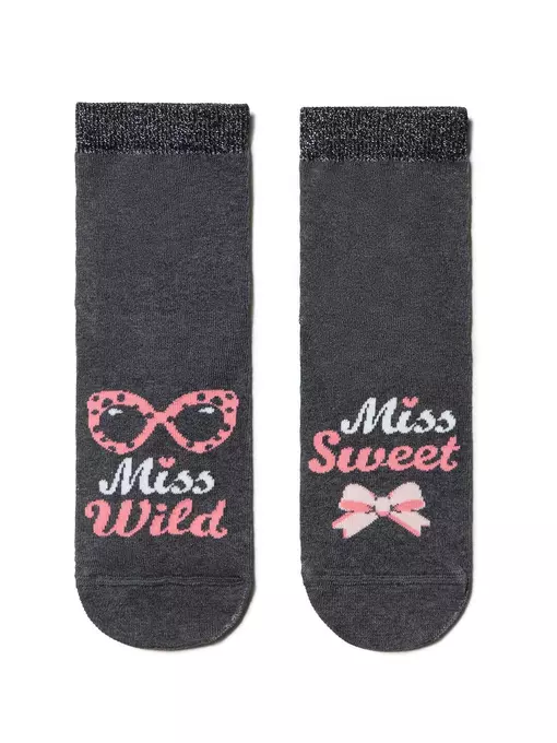 Носки женские conte happy 127 темно-серый, 17С-21СП, 36-39 (23-25), CONTE ELEGANT,  - 2