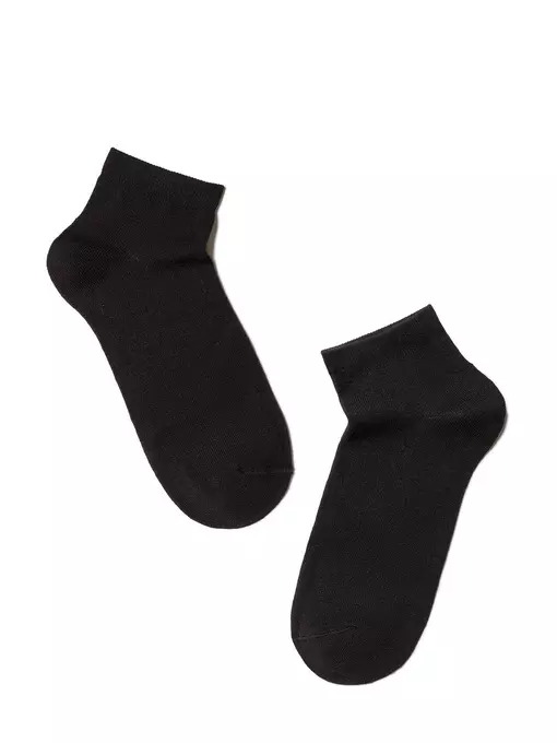 Носки женские esli classic (короткие, 2 пары) 800 черный-белый, 14С-116СПЕ, 38-39 (25), ESLI,  - 3