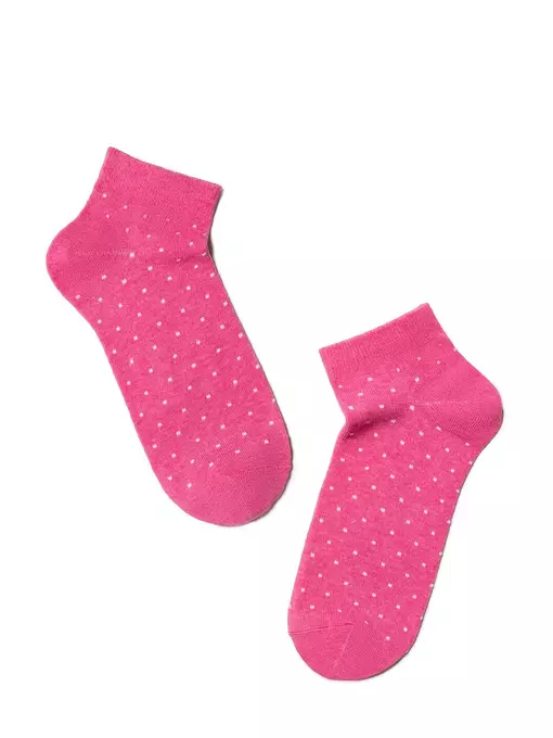 Носки женские esli classic (короткие, 2 пары) 802 розовый-бирюза, 14С-116СПЕ, 38-39 (25), ESLI,  - 3