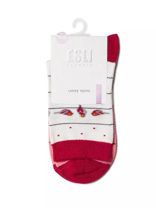 Носки женские esli classic 113 светло-розовый, 15С-20СПЕ, 36-37 (23), ESLI,  - 3
