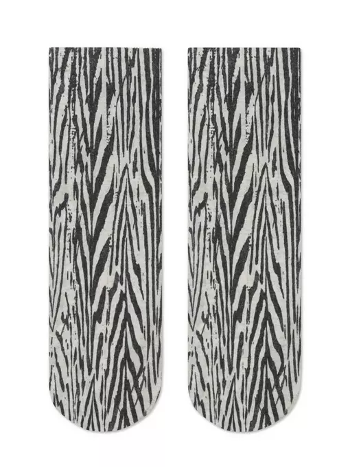 Носки женские с принтом из смесовой пряжи с хлопком и льном fantasy 405 бежевый, 20С-107СП, 36-39 (23-25), ,  - 4