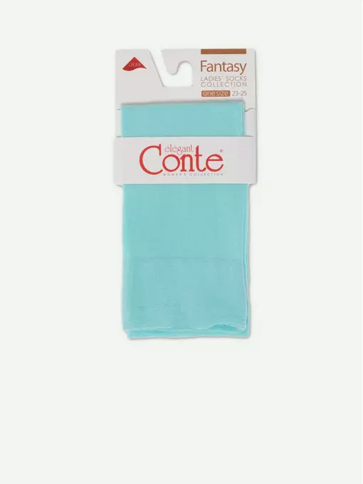 Носки женские сияющие с люрексом conte 21с-84сп turquoise, 21С-84СП, 36-39 (23-25), CONTE ELEGANT,  - 3
