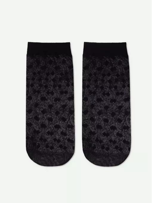 Носки женские в мелкие ромбы conte 21с-144сп nero, 21С-144СП, 36-39 (23-25), CONTE ELEGANT,  - 3