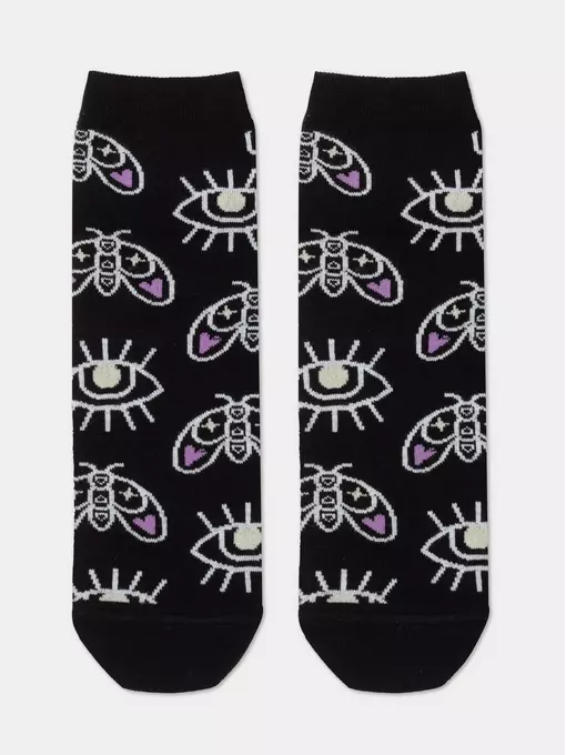 Носки женские хлопковые classic 366 черный, 7С-22СП, 36-37 (23), CONTE ELEGANT,  - 3