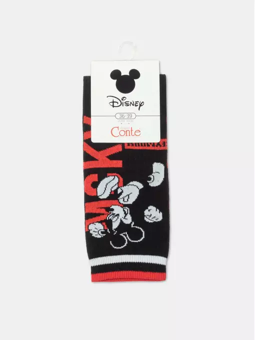 Носки женские хлопковые ©disney 367 черный, 17С-128СПМ, 36-39 (23-25), ,  - 5