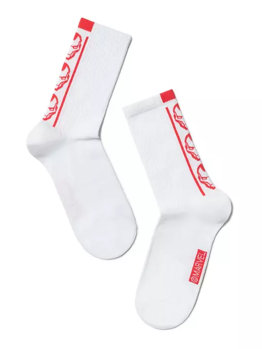 Удлиненные женские носки conte с рисунками ©marvel 175 белый, 19С-116СПМ, 36-39 (23-25), CONTE ELEGANT,  - 3