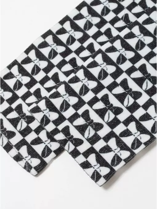 Укороченные женские носки с хлопком «black&white» ©disney 345 черный-белый, 21С-112СПМ, 36-39 (23-25), CONTE ELEGANT,  - 3