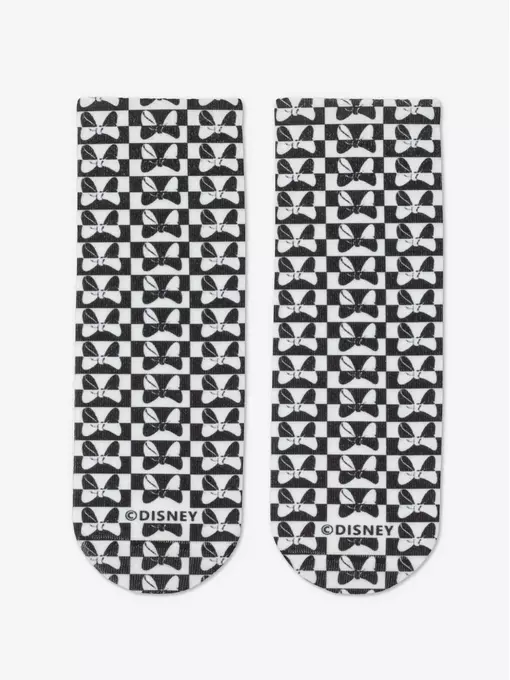 Укороченные женские носки с хлопком «black&white» ©disney 345 черный-белый, 21С-112СПМ, 36-39 (23-25), CONTE ELEGANT,  - 2