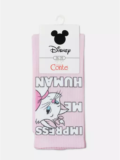 Носки женские хлопковые ©disney (удлиненные) 335 светло-розовый, 19С-236СПМ, 36-39 (23-25), CONTE ELEGANT,  - 4