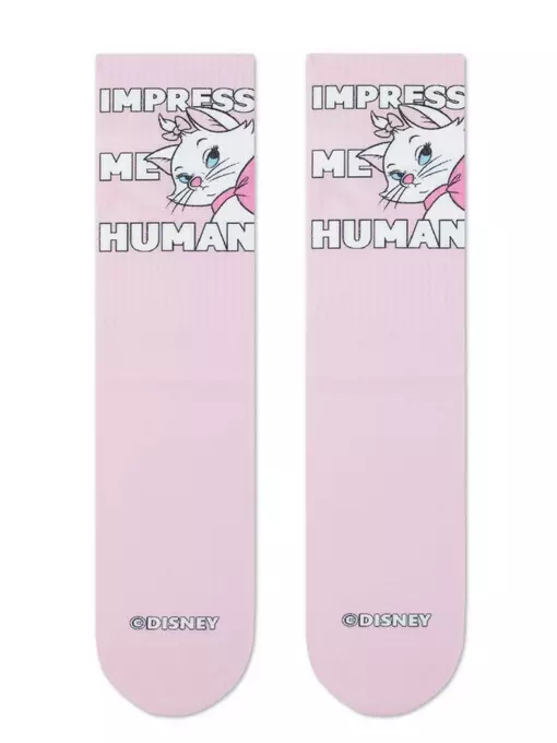 Носки женские хлопковые ©disney (удлиненные) 335 светло-розовый, 19С-236СПМ, 36-39 (23-25), CONTE ELEGANT,  - 2