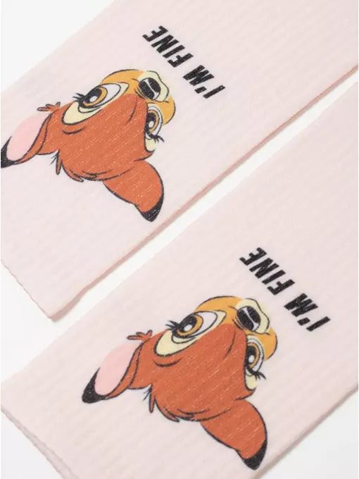 Носки женские хлопковые ©disney (удлиненные) 334 персик, 19С-236СПМ, 36-39 (23-25), CONTE ELEGANT,  - 3