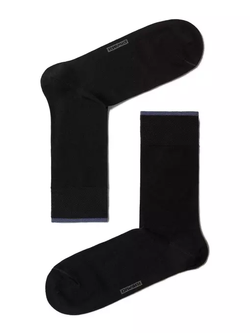 Носки мужские diwari classic (3 пары) 000 черный, 5С-08СП, 40-41 (25), DIWARI,  - 4