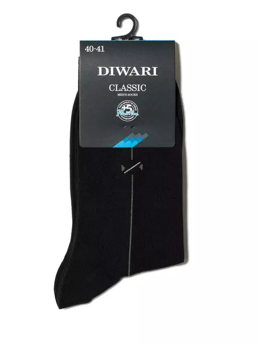 Носки мужские diwari classic 005 черный, 5С-08СП, 40-41 (25), DIWARI,  - 2