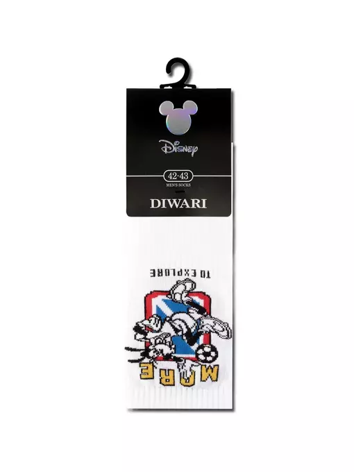 Носки мужские diwari ©disney 369 белый, 17С-168СПМ, 42-43 (27), DIWARI,  - 3